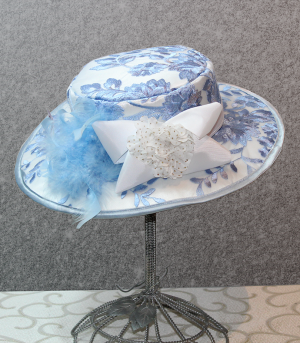 Light-Blue-Floral-Hat